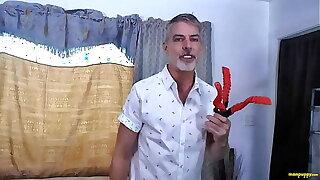 Gay DILF Richard Lennox turns you into his fuck toy