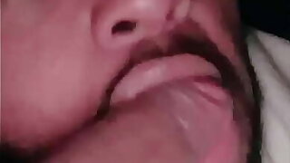 Straight cock gets gay mouth